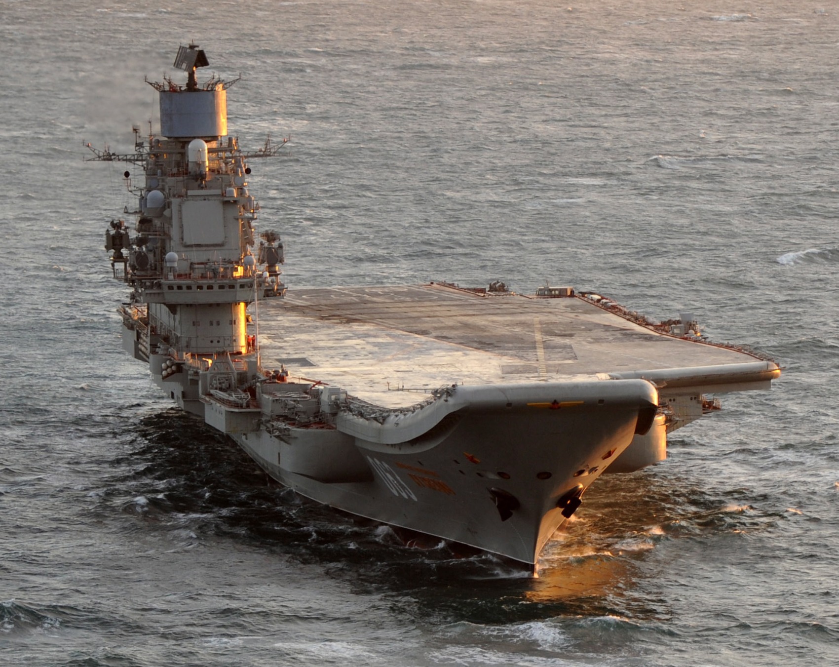 Russia's Only Aircraft Carrier Has a Black Smoke Trail Problem | The